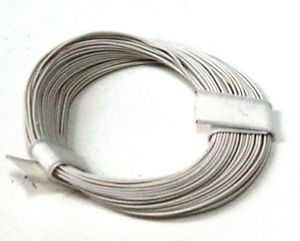 Câble - 0.04 mm2 / 10 m (Blanc) - Cliquez sur l'image pour la fermer