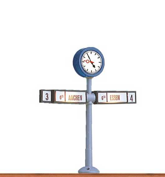 Horloge de quai - Indicateur de direction