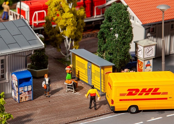 Boîte postale "Paquets DHL"