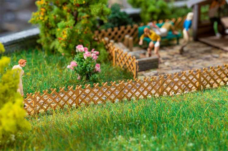 Clôture de jardin - Cliquez sur l'image pour la fermer