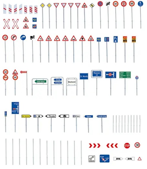 Panneaux de circulation - Suisses