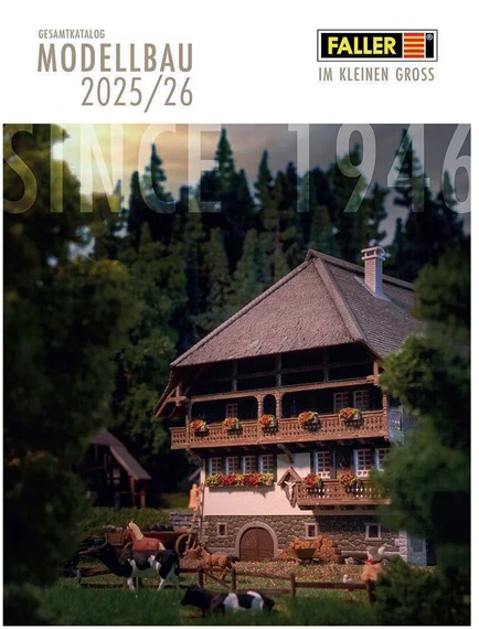 Catalogue FALLER 2025/2026