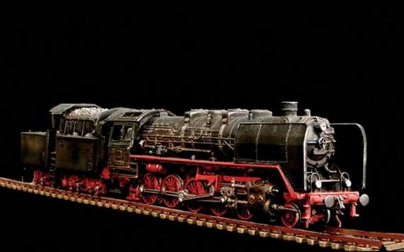 Locomotive vapeur DB - BR 50 / Kit de construction - Cliquez sur l'image pour la fermer
