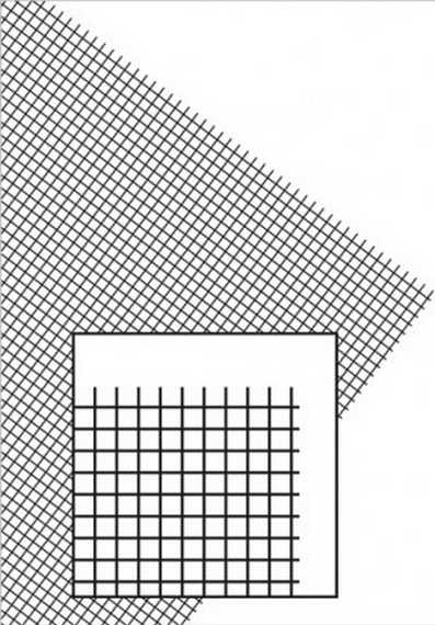 Plaque PVC Grillage - 0.32 mm - Cliquez sur l'image pour la fermer