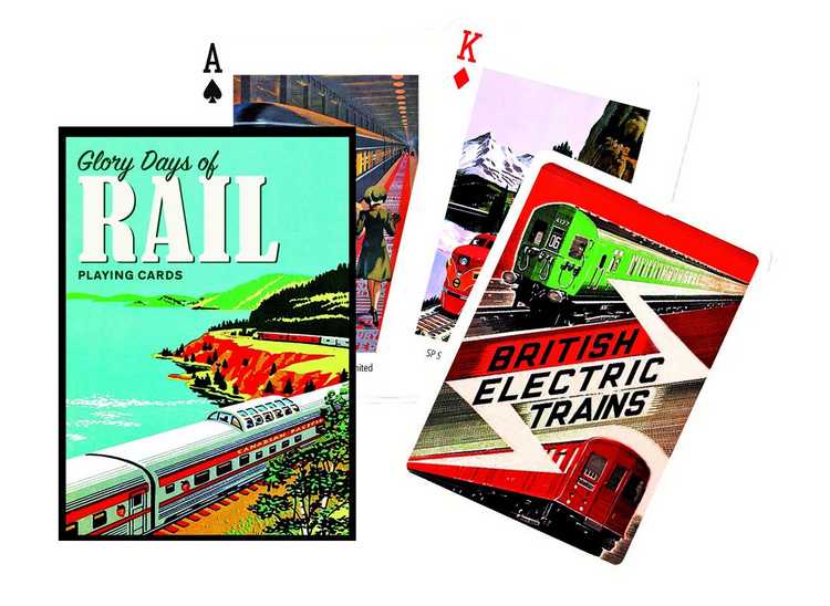 Jeu de cartes "Glory Days of Rail"