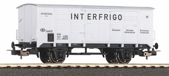 Wagon frigorifique Interfrigo"- SNCB Transport de bananes - Cliquez sur l'image pour la fermer