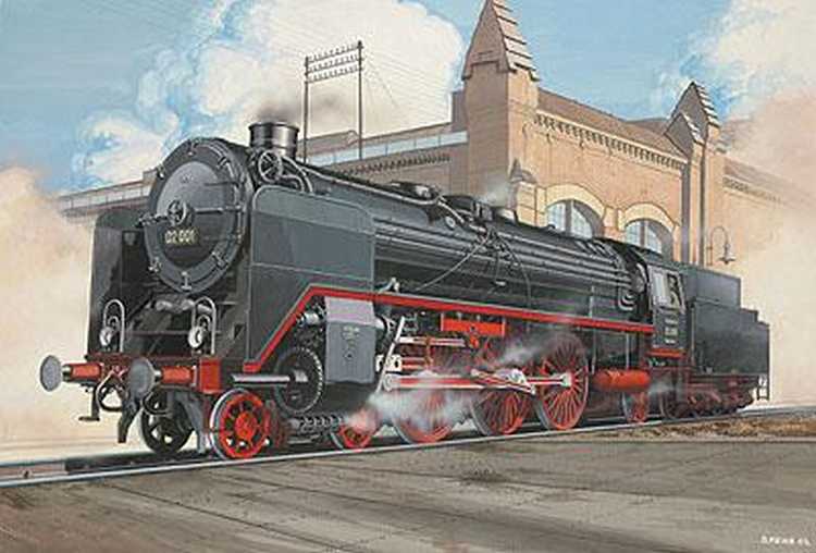 Locomotive vapeur DB - BR 02 / Kit de construction - Cliquez sur l'image pour la fermer