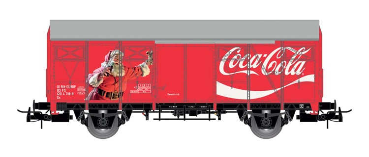 Wagon couvert "Coca-Cola" - FS - Cliquez sur l'image pour la fermer