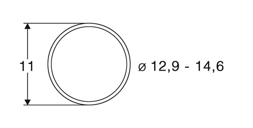 Bandage d'adhérence 12.90 x 14.60 mm