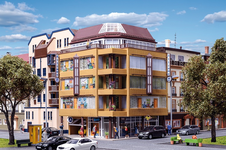Immeuble urbain de coin