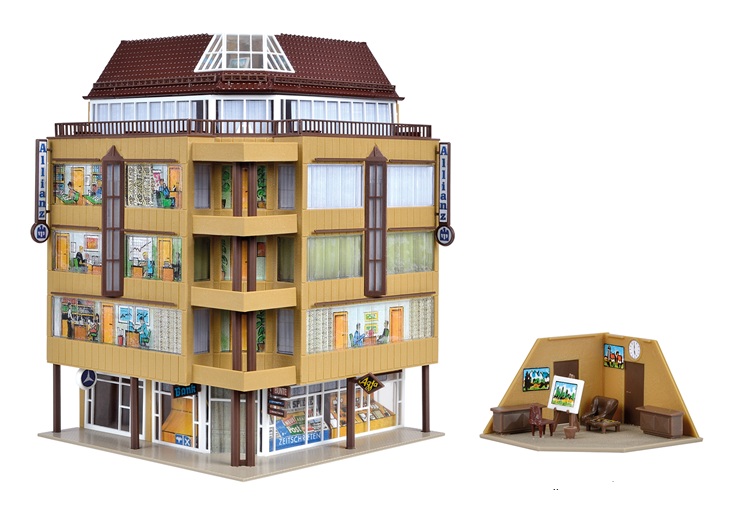 Immeuble urbain de coin